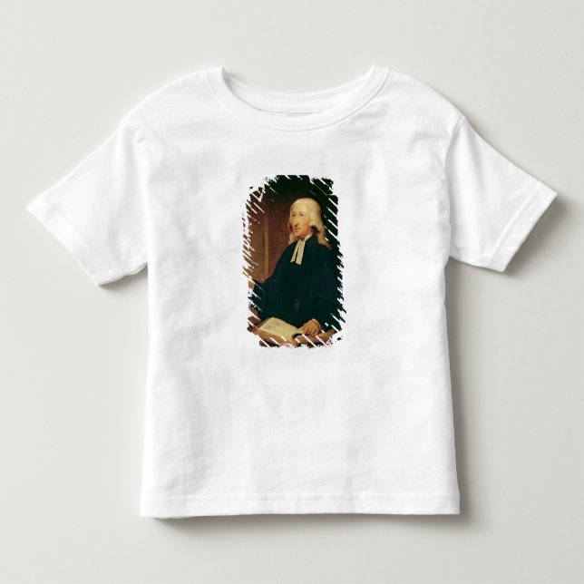 Porträtt av John Wesley 1788 Tee Shirt (Framsida)