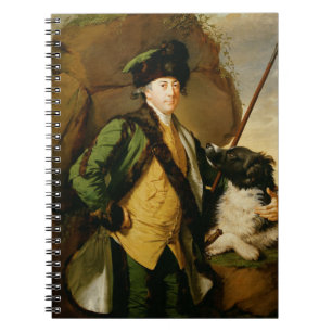 Porträtt av John Whetham av Kirklington (1731-81) Anteckningsbok