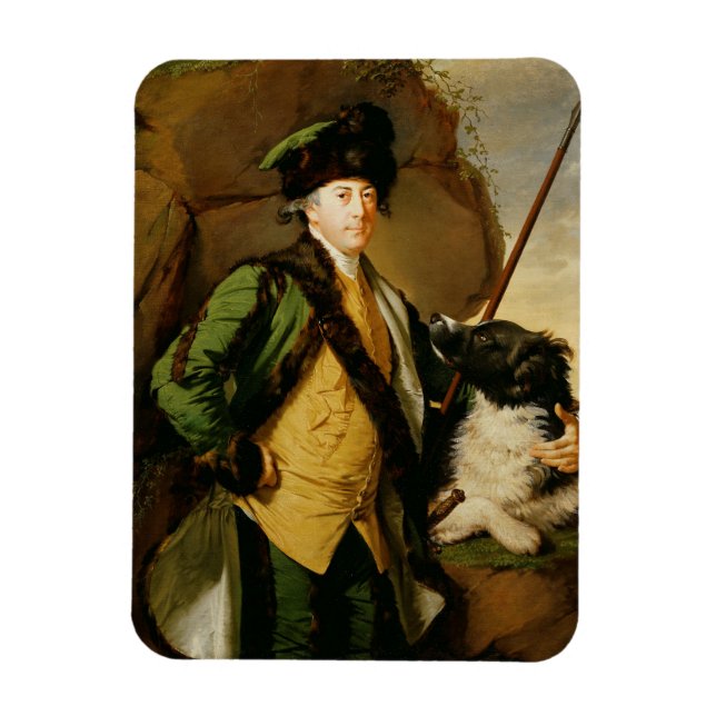 Porträtt av John Whetham från Kirklington (1731-81 Magnet (Vertikal)