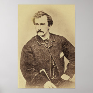 Porträtt av John Wilkes bås 1861-65 Poster