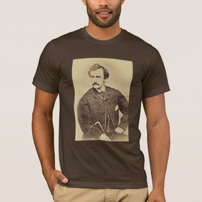 Porträtt av John Wilkes bås | 1861-65 T Shirt (Framsida)