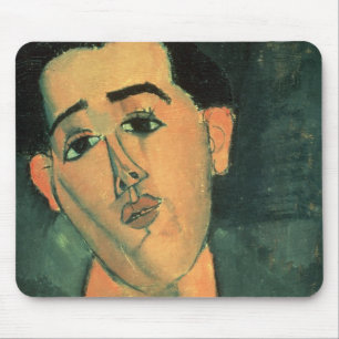 Porträtt av Juan Gris (1887-1927) 1915 (olja kan Musmatta