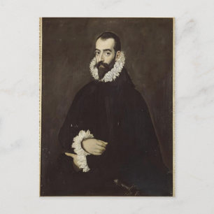 Porträtt av Juan Pimentel y Herrera av El Greco Vykort