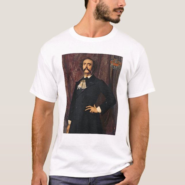 Porträtt av Jules Barbey d'Aurevilly 1881 T Shirt (Framsida)