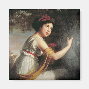 Porträtt av Julie Le Brun, c.1797 Magnet