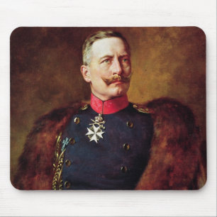 Porträtt av Kaiser Wilhelm Ii Musmatta