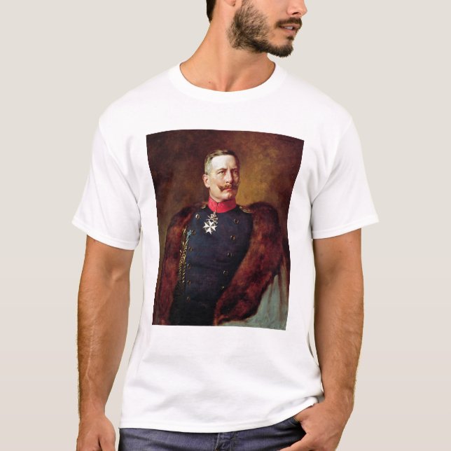 Porträtt av Kaiser Wilhelm Ii T-shirt (Framsida)