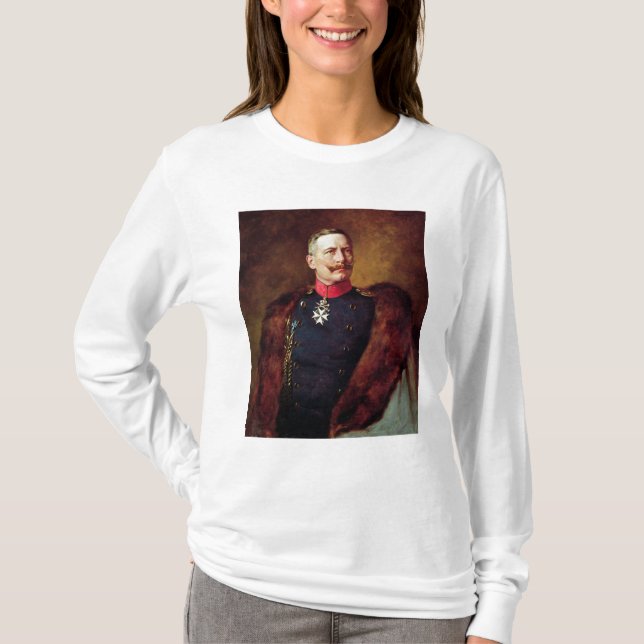 Porträtt av Kaiser Wilhelm Ii Tee Shirt (Framsida)