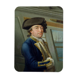 Porträtt av kaptenWilliam skåp (1731-1800) 176 Magnet