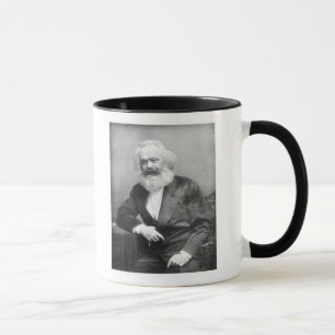 Porträtt av Karl Marx Mugg