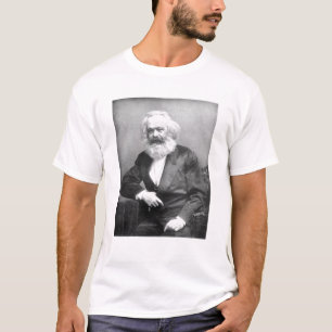 Porträtt av Karl Marx Tee Shirt