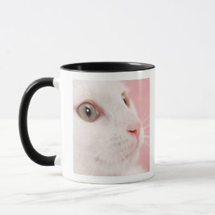 Porträtt av katten mugg