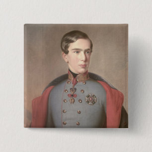 Porträtt av kejsaren Franz Joseph av Österrike Knapp