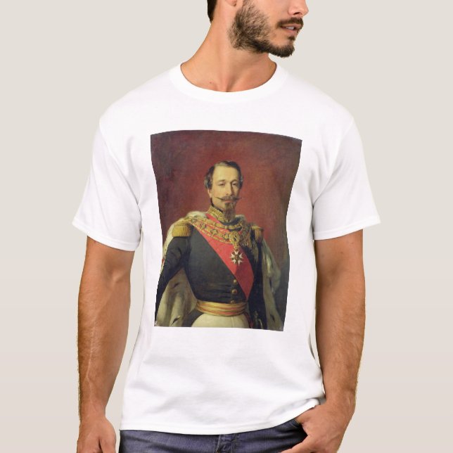 Porträtt av kejsaren Louis Napoleon III T Shirt (Framsida)