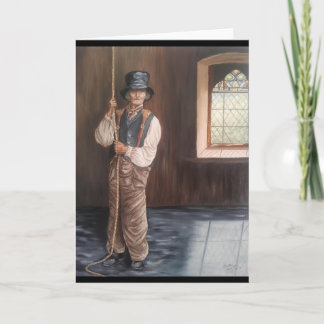 "Porträtt av klockringaren på den walesiska Kort