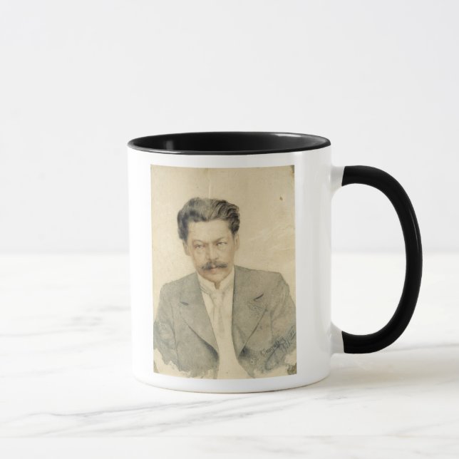 Porträtt av kompositören Anton Arensky Mugg (Höger)