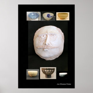 porträtt av konstnären poster