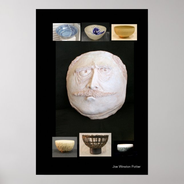 porträtt av konstnären poster (Framsidan)