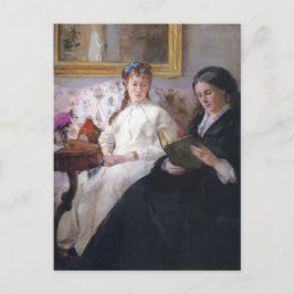 Porträtt av konstnärens mor & syster, Morisot Vykort