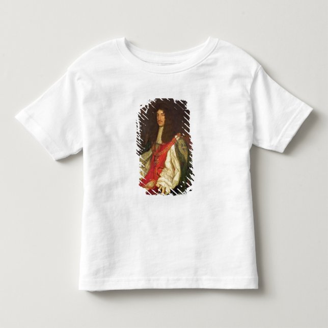Porträtt av kungen Charles II, c.1660-65 Tee (Framsida)