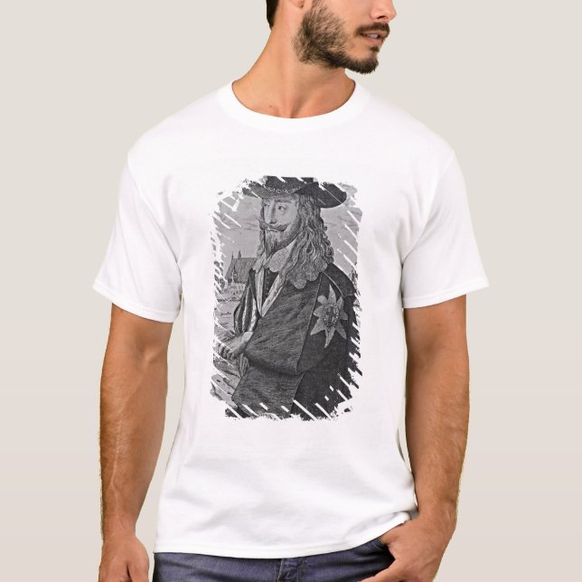 Porträtt av kungen Charles mig T Shirt (Framsida)