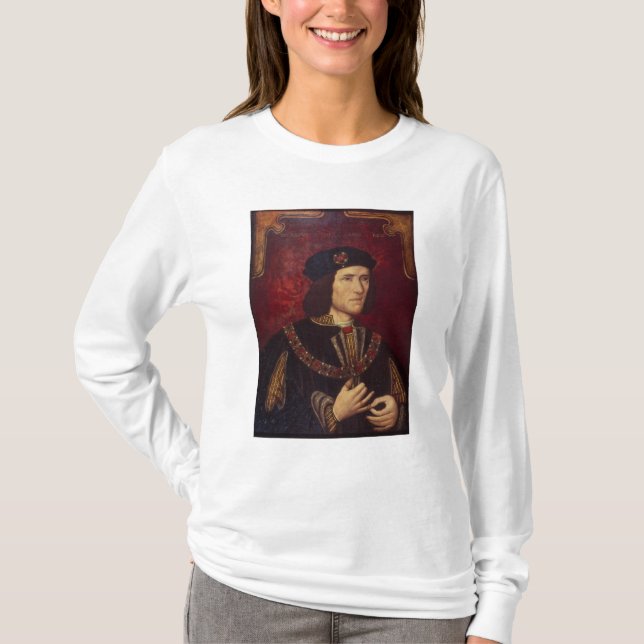 Porträtt av kungen Richard III Tee Shirt (Framsida)