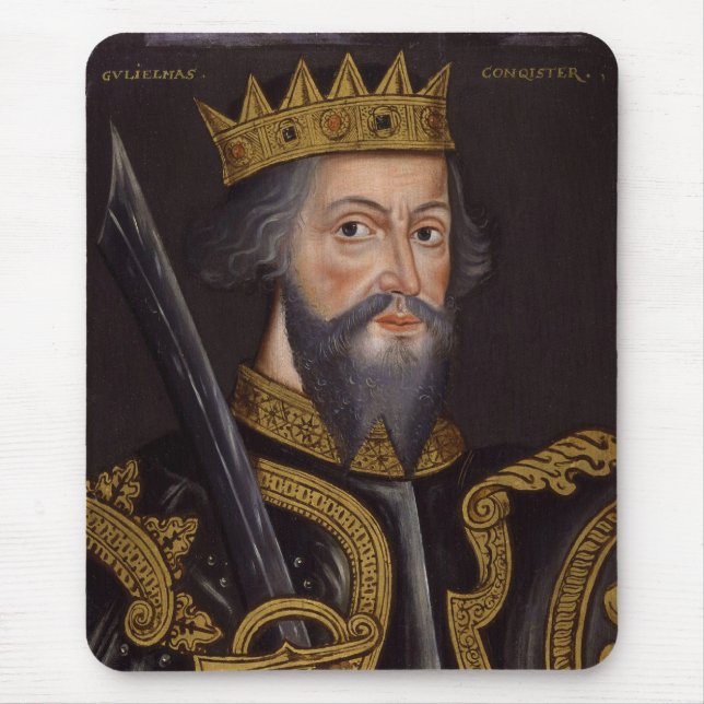 Porträtt av kungen William mig besegraren Musmatta (Framsidan)