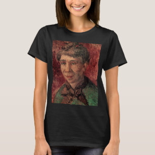 Porträtt av kvinna Madame Tanguy, Vincent van Gogh T Shirt