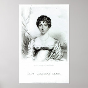 Porträtt av lamben för dam Caroline Poster