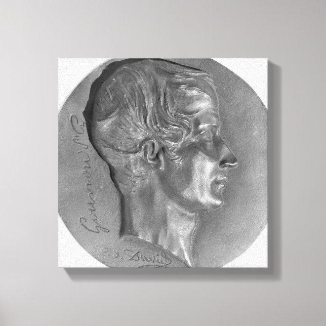 Porträtt av Laurent de Gouvion Saint-Cyr Canvastryck (Framsida)