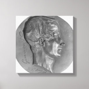 Porträtt av Laurent de Gouvion Saint-Cyr Canvastryck