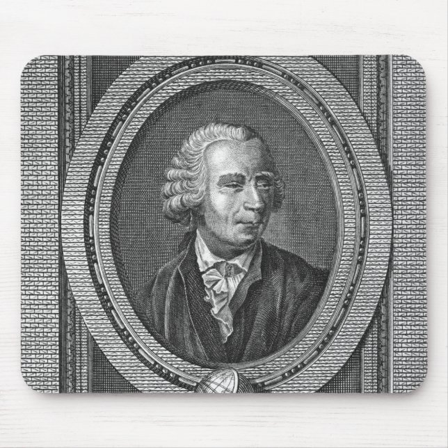Porträtt av Leonard Euler Musmatta (Framsidan)