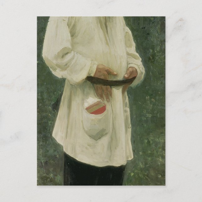 Porträtt av Lev Tolstoy 1901 Vykort (Framsida)