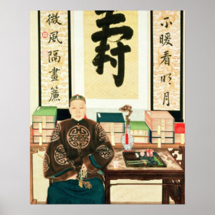 Porträtt av Li-Lieuen Ying, underbar Empress Poster
