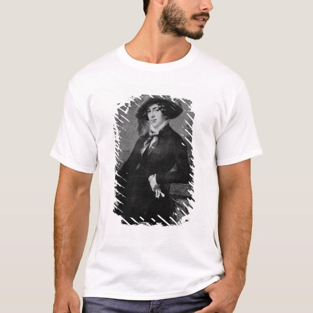 Porträtt av Lola Montez, 1844 T-shirt (Framsida)