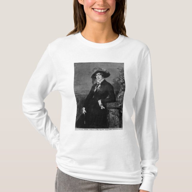 Porträtt av Lola Montez, 1844 Tee Shirt (Framsida)