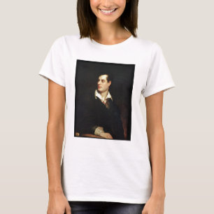 Porträtt av Lord Byron (1788-1824) (olja på Tee