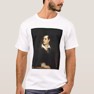Porträtt av Lord Byron (1788-1824) (olja på Tee
