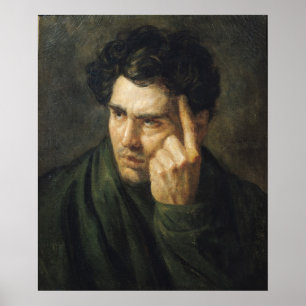 Porträtt av Lord Byron Poster