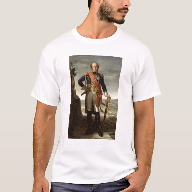 Porträtt av Louis Nicolas Davout T Shirt (Framsida)