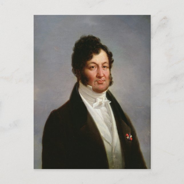 Porträtt av Louis-Philippe Kung av Frankrike Vykort (Framsida)