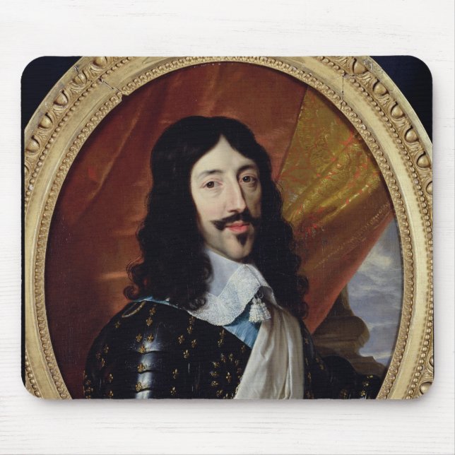 Porträtt av Louis XIII efter 1610 Musmatta (Framsidan)