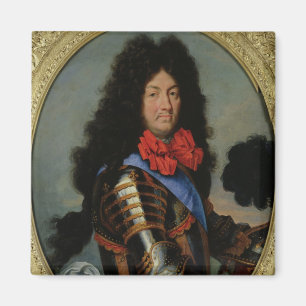 Porträtt av Louis XIV Magnet