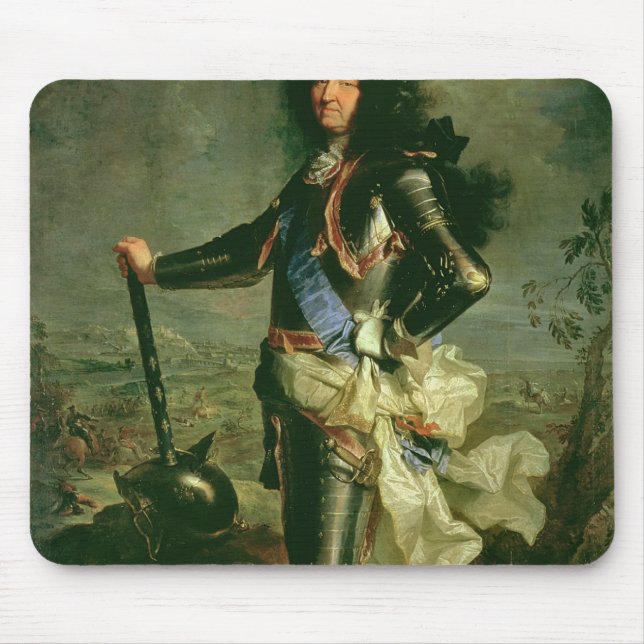 Porträtt av Louis XIV Musmatta (Framsidan)