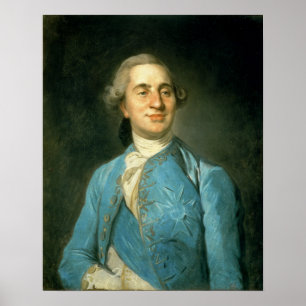 Porträtt av Louis XVI 1775 Poster