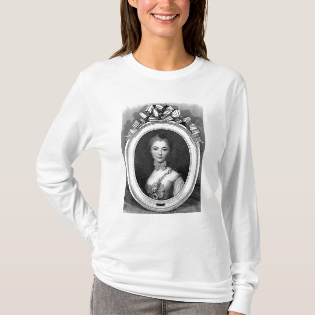 Porträtt av Louise Honorine Crozat du Chatel T Shirt (Framsida)