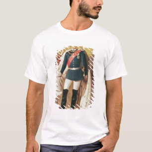 Porträtt av Ludwig II av Bayern i enhetligt Tee Shirt