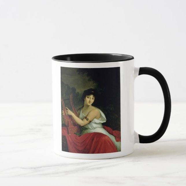 Porträtt av Madam de la Pleigne Mugg (Höger)
