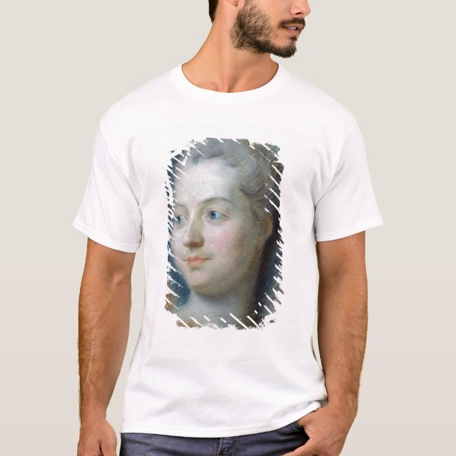 Porträtt av Madam de Pompadour 1752 T Shirt (Framsida)