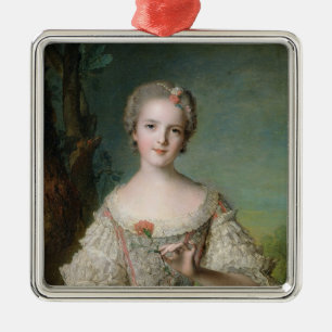 Porträtt av Madam Louise de Frankrike Julgransprydnad Metall